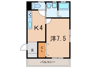 ラ・ルーチェ須磨本町の物件間取画像